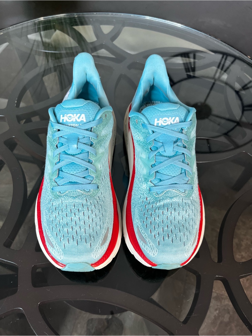 Hoka Clifton 8 Women’s Sneakers Sz 9.5 B - Picture 3 of 5